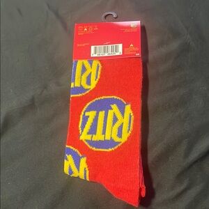 Red and Blue Men's Socks